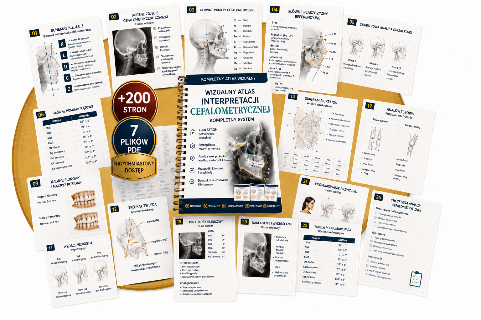 Wizualny Atlas Interpretacji Cefalometrycznej