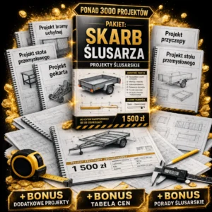 Pakiet „Skarb Ślusarza" – 3000+ projektów